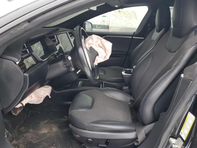 5YJSA1E20GF167928 - 2016 TESLA MODEL S შავი ფოტო 7
