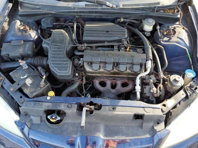 2HGES16535H605417 - 2005 HONDA CIVIC LX Mavi foto 11