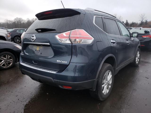 JN8AT2MV7GW146274 - 2016 NISSAN ROGUE S BLUE photo 3