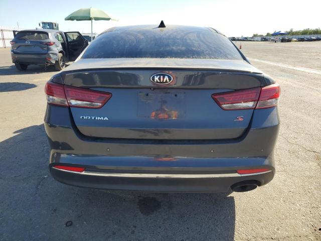5XXGT4L33JG237777 - 2018 KIA OPTIMA LX ნაცრისფერი ფოტო 6