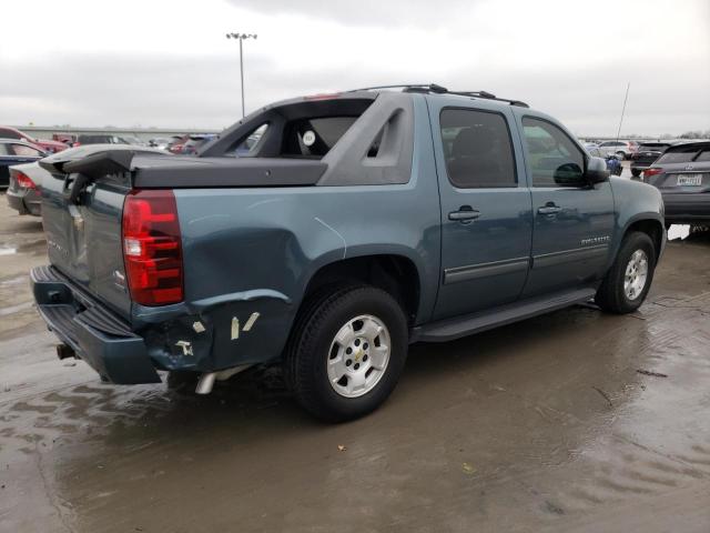 3GNMCEE04BG132411 - 2011 CHEVROLET AVALANCHE LS TEAL photo 3