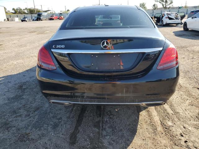 55SWF8DB2KU319292 - 2019 MERCEDES-BENZ C 300 BLACK photo 6