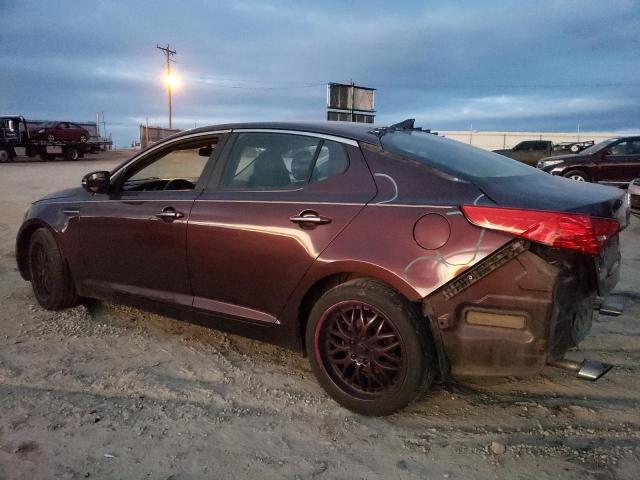 5XXGM4A75CG069663 - 2012 KIA OPTIMA LX BURGUNDY photo 2