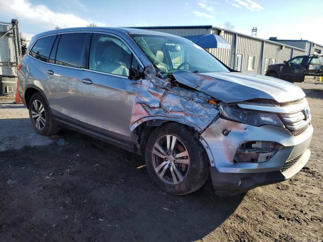 5FNYF5H57HB008320 - 2017 HONDA PILOT EXL SILVER photo 4