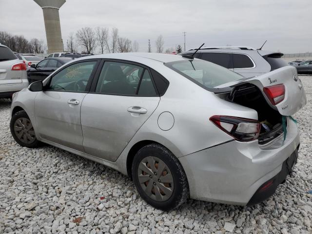 3KPA24ABXKE225283 - 2019 KIA RIO S SILVER photo 2