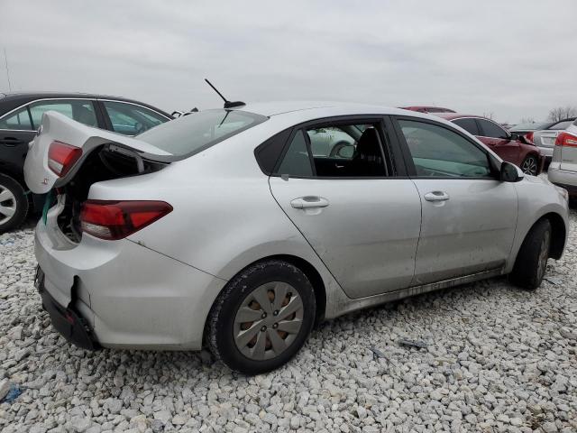 3KPA24ABXKE225283 - 2019 KIA RIO S SILVER photo 3