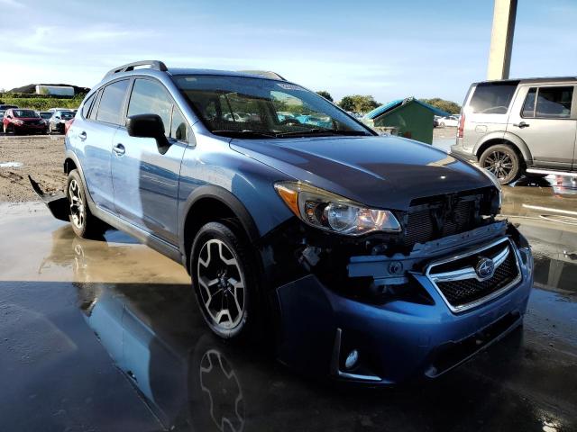 JF2GPAAC8H9209407 - 2017 SUBARU CROSSTREK BLUE photo 4