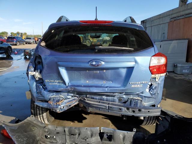 JF2GPAAC8H9209407 - 2017 SUBARU CROSSTREK BLUE photo 6