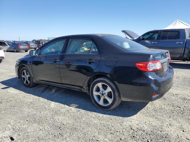 2T1BU4EE1BC636671 - 2011 TOYOTA COROLLA BASE BLACK photo 2