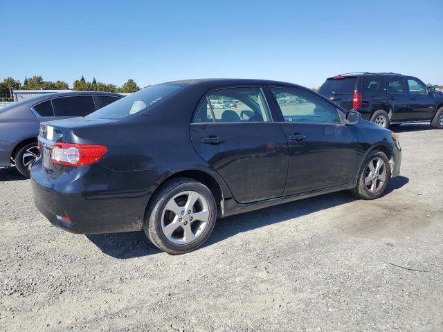 2T1BU4EE1BC636671 - 2011 TOYOTA COROLLA BASE BLACK photo 3