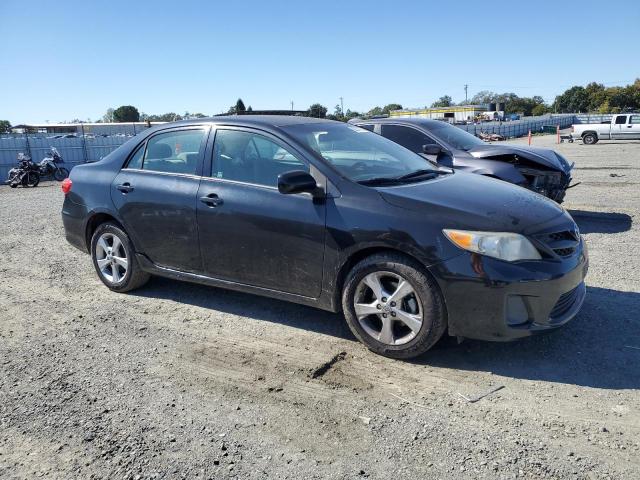 2T1BU4EE1BC636671 - 2011 TOYOTA COROLLA BASE BLACK photo 4