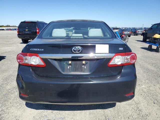 2T1BU4EE1BC636671 - 2011 TOYOTA COROLLA BASE BLACK photo 6
