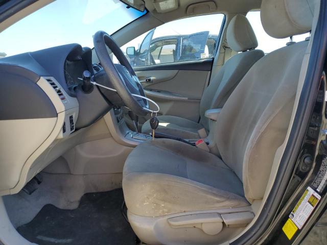 2T1BU4EE1BC636671 - 2011 TOYOTA COROLLA BASE BLACK photo 7