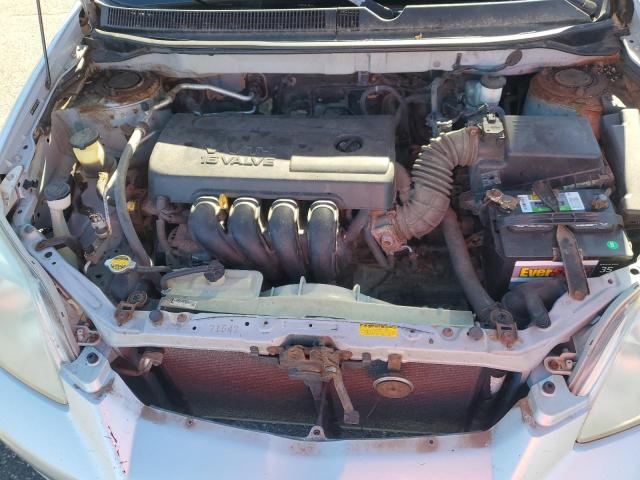 2T1KR32RX8C707780 - 2008 TOYOTA COROLLA MA Күміс фото 11