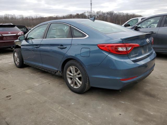 5NPE24AA6HH450782 - 2017 HYUNDAI SONATA ECO BLUE photo 2