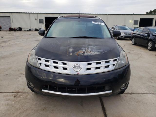 JN8AZ08W97W607092 - 2007 NISSAN MURANO SL BLACK photo 5