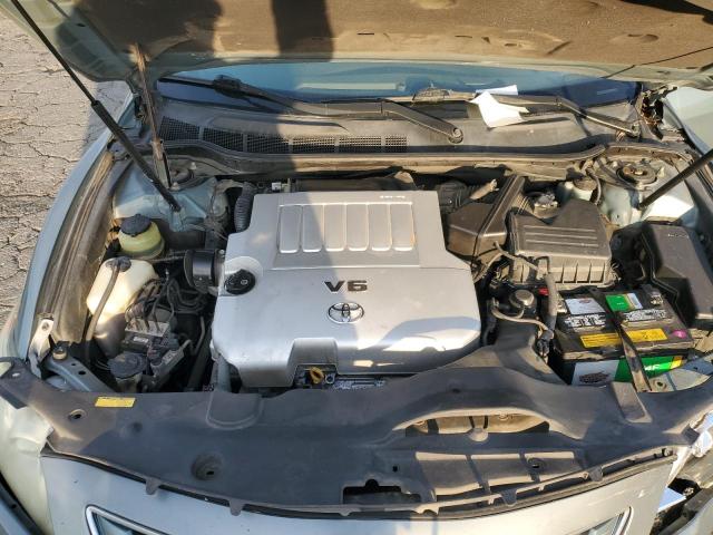 4T1BK46K57U534001 - 2007 TOYOTA CAMRY LE GREEN photo 11