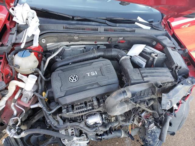 3VWD17AJ4FM324215 - 2015 VOLKSWAGEN JETTA SE RED photo 11