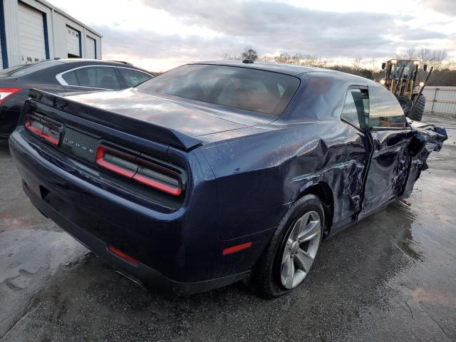 2C3CDZAG4FH761480 - 2015 DODGE CHALLENGER SXT BLUE photo 3