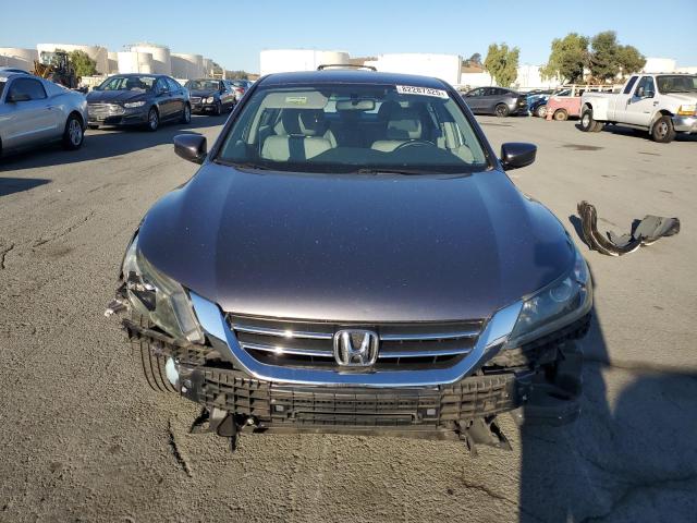 1HGCR2F36FA042869 - 2015 HONDA ACCORD LX GRAY photo 5