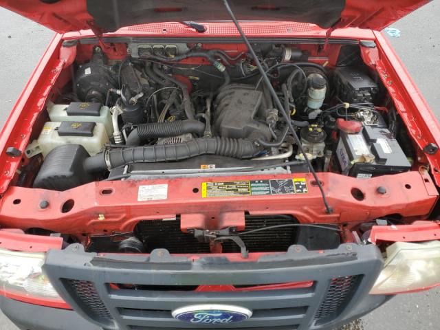 1FTYR11U08PA45376 - 2008 FORD RANGER RED photo 11