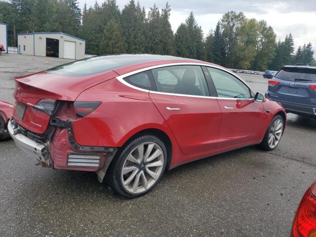 5YJ3E1EB6KF529746 - 2019 TESLA MODEL 3 Rot Foto 3