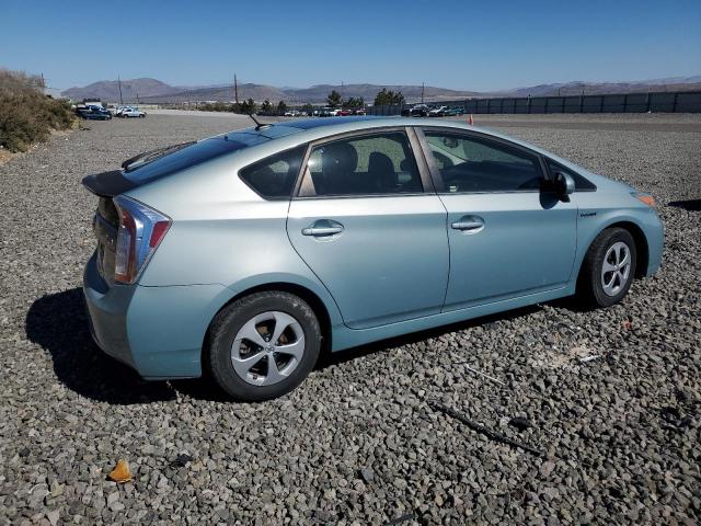 JTDKN3DU2D5572687 - 2013 TOYOTA PRIUS Niebieski zdjęcie 3