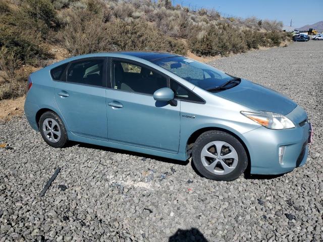 JTDKN3DU2D5572687 - 2013 TOYOTA PRIUS Niebieski zdjęcie 4