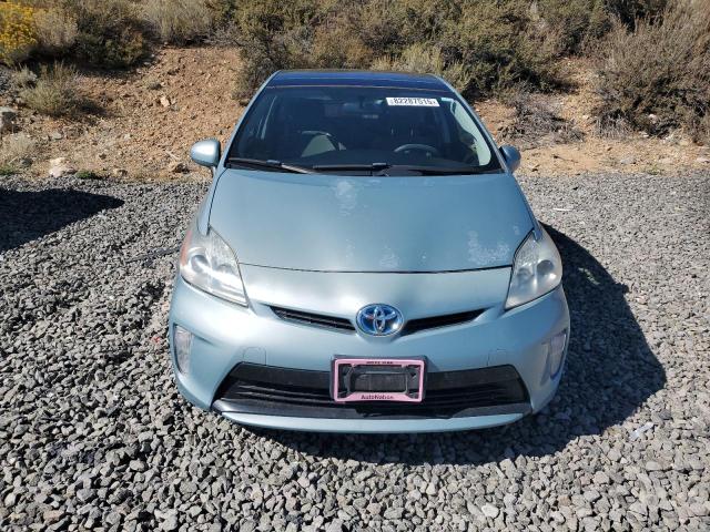 JTDKN3DU2D5572687 - 2013 TOYOTA PRIUS Niebieski zdjęcie 5