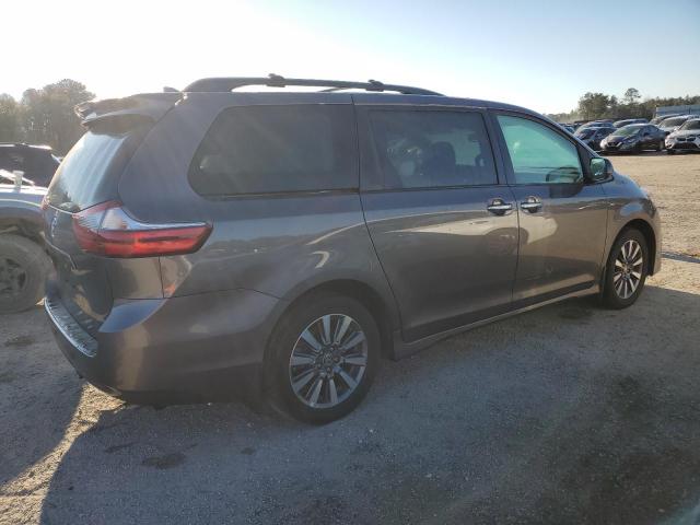 5TDDZ3DC8LS248950 - 2020 TOYOTA SIENNA XLE GRAY photo 3