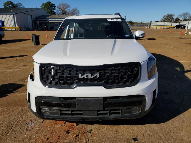 5XYP5DGC2RG413858 - 2024 KIA TELLURIDE SX WHITE photo 5