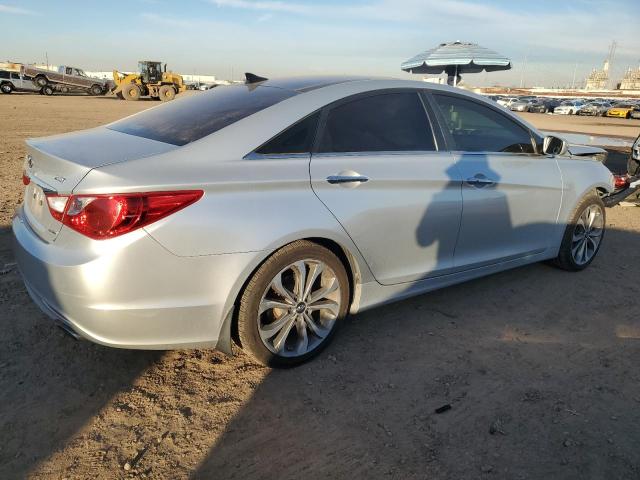 5NPEC4AB0DH577785 - 2013 HYUNDAI SONATA SE SILVER photo 3