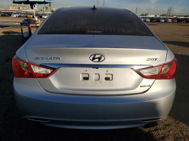 5NPEC4AB0DH577785 - 2013 HYUNDAI SONATA SE SILVER photo 6