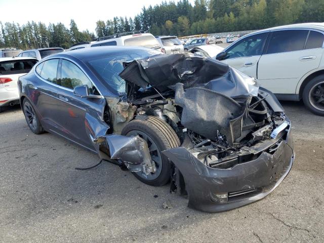 5YJSA1E21LF359269 - 2020 TESLA MODEL S Сірий фото 4