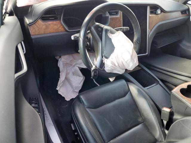 5YJSA1E21LF359269 - 2020 TESLA MODEL S Сірий фото 8