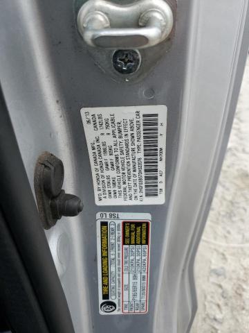 2HGFG3B57DH522076 - 2013 HONDA CIVIC LX Gümüş foto 12