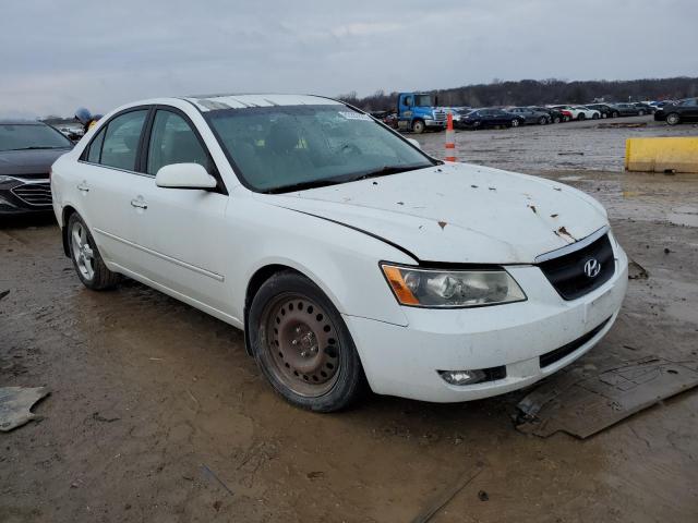 5NPEU46F76H108169 - 2006 HYUNDAI SONATA GLS WHITE photo 4