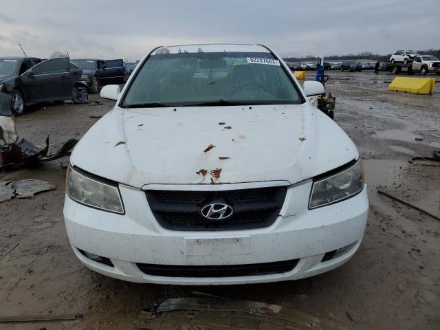 5NPEU46F76H108169 - 2006 HYUNDAI SONATA GLS WHITE photo 5