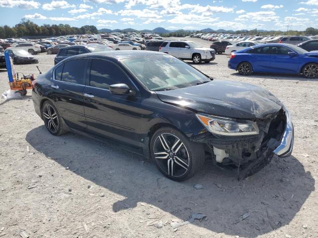 1HGCR2F53GA038880 - 2016 HONDA ACCORD SPORT Schwarz Foto 4