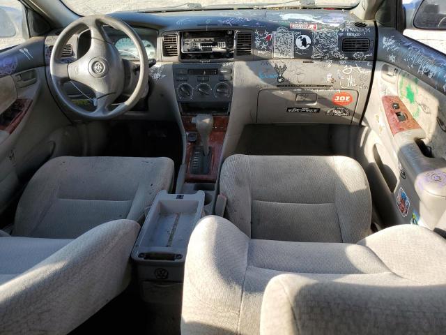 1NXBR38E04Z244015 - 2004 TOYOTA COROLLA CE SILVER photo 8