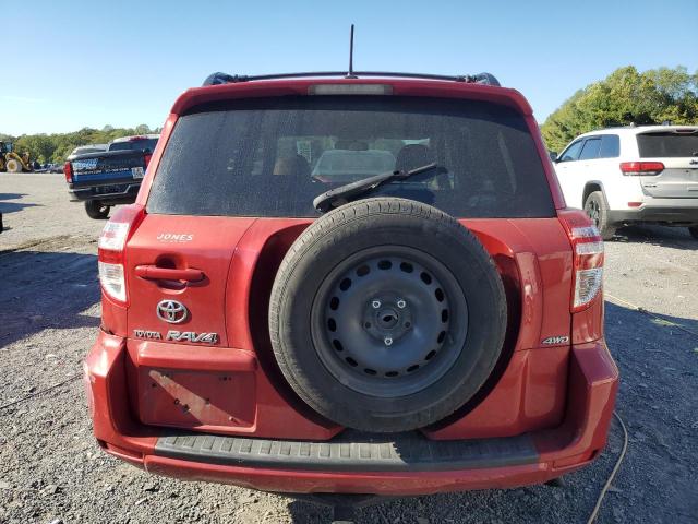 2T3BF4DV8AW076518 - 2010 TOYOTA RAV4 წითელი ფოტო 6