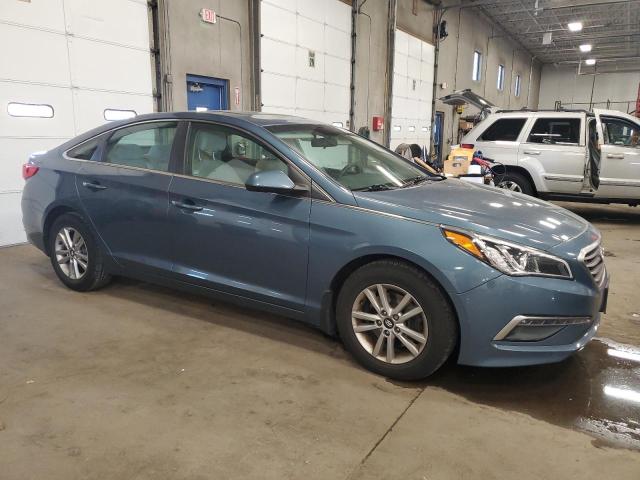 5NPE24AF4FH226936 - 2015 HYUNDAI SONATA SE ლურჯი ფოტო 4