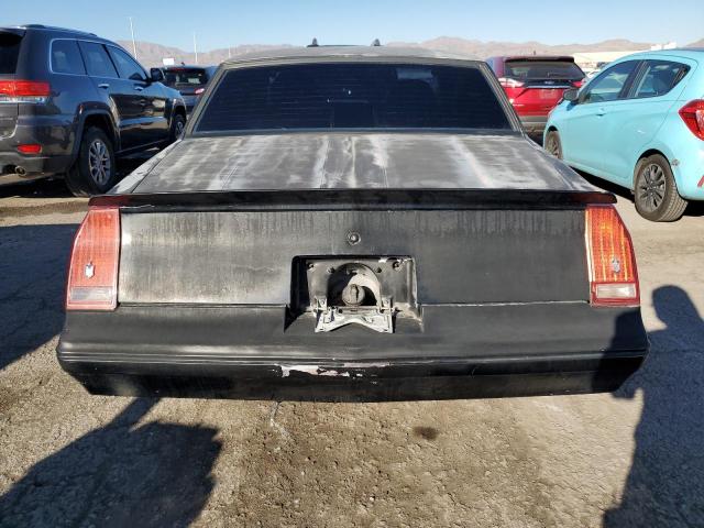 1G1GZ11G7HP104955 - 1987 CHEVROLET MONTE CARL BLACK photo 6