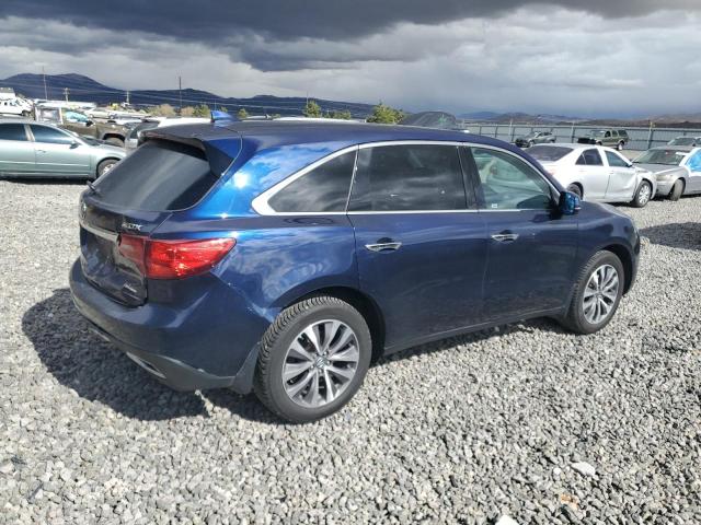 5FRYD4H44GB054949 - 2016 ACURA MDX TECHNOLOGY أزرق صورة 3