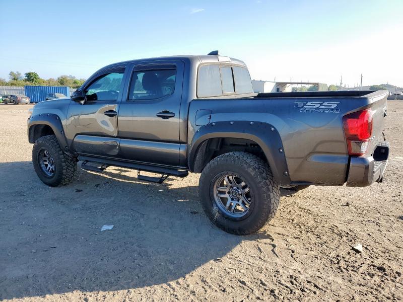 3TMCZ5AN7LM297070 - 2020 TOYOTA TACOMA DOUBLE CAB GRAY photo 2