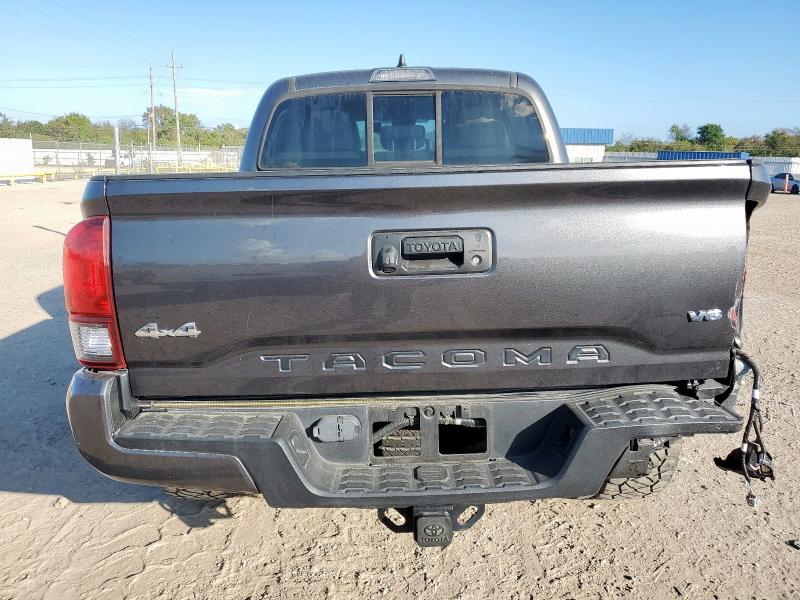 3TMCZ5AN7LM297070 - 2020 TOYOTA TACOMA DOUBLE CAB GRAY photo 6