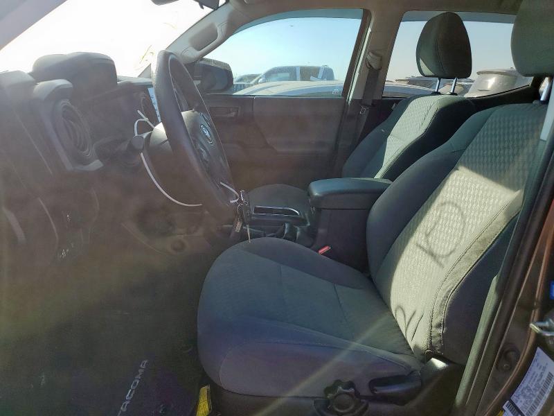 3TMCZ5AN7LM297070 - 2020 TOYOTA TACOMA DOUBLE CAB GRAY photo 7