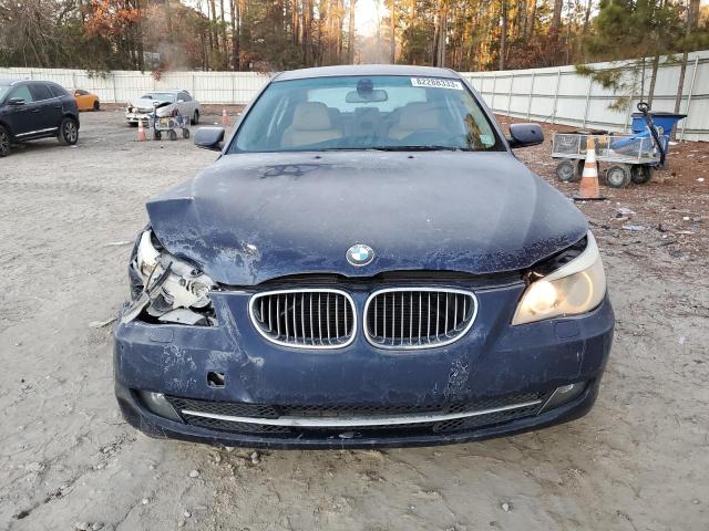 WBANU53558CT10795 - 2008 BMW 528 I BLUE photo 5