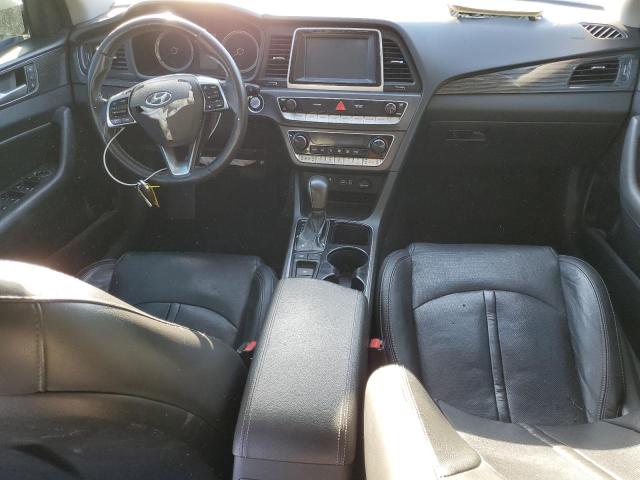 5NPE34AF6JH703419 - 2018 HYUNDAI SONATA SPORT WHITE photo 8