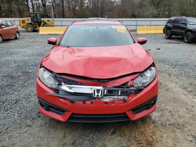 2HGFC1F38GH651991 - 2016 HONDA CIVIC EX RED photo 5